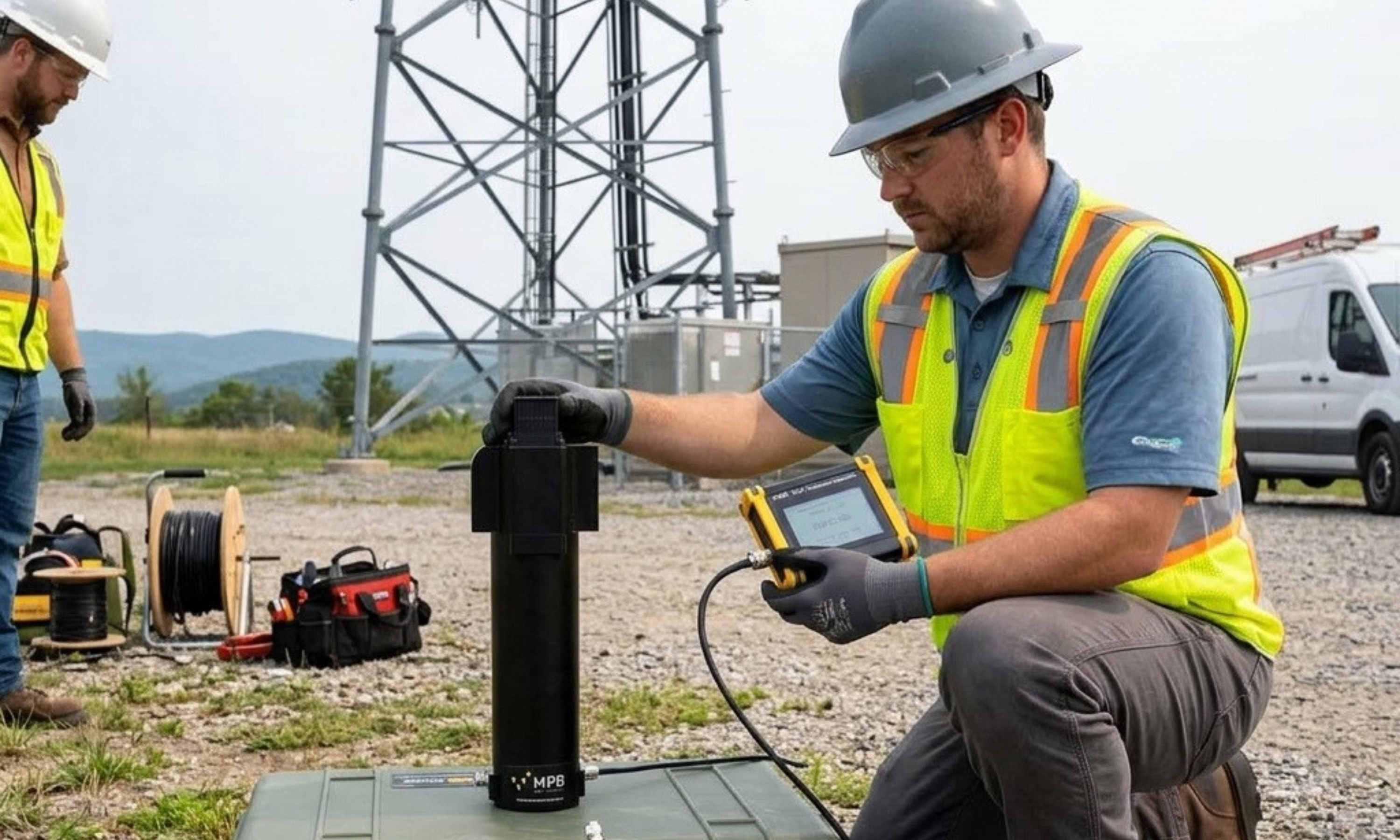 Functional check system for EMF probe, broadband, PPE